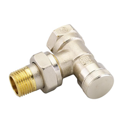 003L0143 Клапан запорный угловой RLV Ду15 никелированный Danfoss 003L0143 Клапан запорный угловой RLV Ду15 никелированный Danfoss