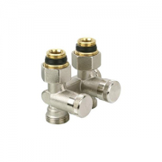 003L0280 Клапан запорный прямой RLV-K Ду15 Н-образный с переходниками Danfoss