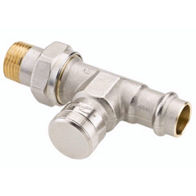 003L1824 Клапан запорный прямой RLV Ду15 никелированный для пресс соединения Danfoss 003L1824 Клапан запорный прямой RLV Ду15 никелированный для пресс соединения Danfoss