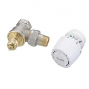 013G2185 Комплект терморегулятора угловой RTR-G и RTR 7090 Ду20 Danfoss