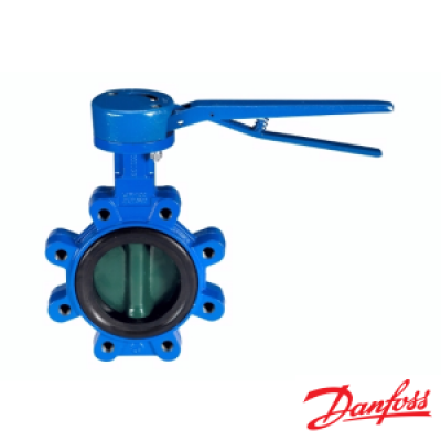 065B7369 Затвор диск повор чугун Ду80 Ру16 межфл Danfoss VFY-LH рукоятка с фиксацией 065B7369 Затвор диск повор чугун Ду80 Ру16 межфл Danfoss VFY-LH рукоятка с фиксацией