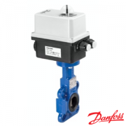 082G7352 Затвор диск повор чугун Ду50 Ру16 межфл Danfoss VFY-WA эл/пр