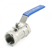 149B5214 Кран шаровой сталь нерж Ду32 Ру63 вр/вр Н/П рукоятка Danfoss SOCLA Х1666 