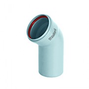 300834 Vaillant Отвод 45°  DN 80 с уплотнением из силикона 