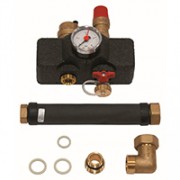 307591 Vaillant Группа безопасности котла atmoVIT состоит из манометра, воздухоотводчика, клапана на 3 бар. Rp1/2.