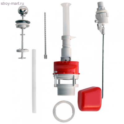 Арматура универсал для бачка бок/подвод кнопка хром ИнкоЭр АС1 Арматура универсал для бачка бок/подвод кнопка хром ИнкоЭр АС1