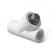 Фильтр PP-R сетчатый 25 сварка внутр/внутр белый 