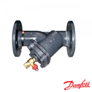 Фильтр сетчатый чугун Ду40 Ру16 фл со слив/краном Danfoss FVF 065B7730