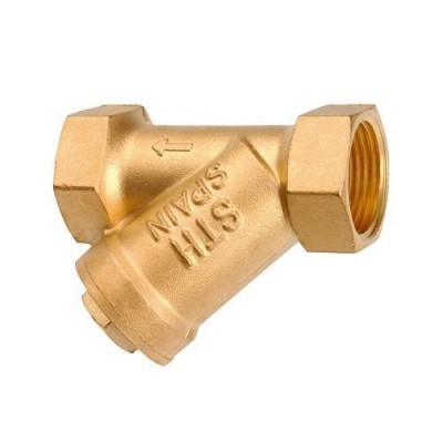 Фильтр сетчатый Y латунь Ду32 Ру16 вр/вр Broen Ballofix 20153B Фильтр сетчатый Y латунь Ду32 Ру16 вр/вр Broen Ballofix 20153B