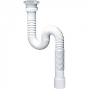 Гофросифон для умыв/мойки F101 1 1/2"х40 Акватер 