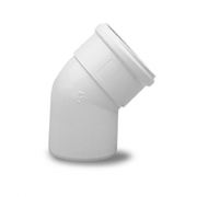 KHG71405931 BAXI Отвод полипропиленовый 45 гр, DN 80, HT 