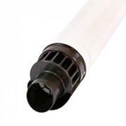 KHG71405961 BAXI Коаксиальная труба с наконечником DN 60/100, HT L=750 мм 
