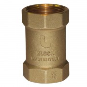 Клапан обратный пружинн латунь Ду32 Ру10 вр/вр ITAP Block 101 