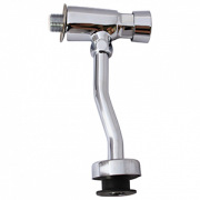 Кран нажимной для писсуара хром с декоративной чашкой Selena 