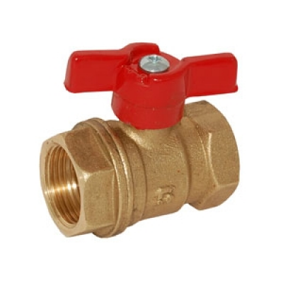 Кран шаровой латунь 11б27п1 Ду20 вр/вр бабочка Кран шаровой латунь 11б27п1 Ду20 вр/вр бабочка