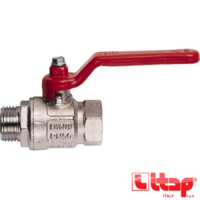 Кран шаровой латунь Ду15 вр/нр рычаг ITAP 117 Кран шаровой латунь Ду15 вр/нр рычаг ITAP 117