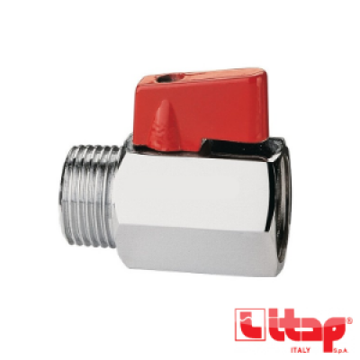 Кран шаровой латунь Ду20 вр/нр флажок ITAP 126 Кран шаровой латунь Ду20 вр/нр флажок ITAP 126