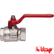 Кран шаровой латунь Ду32 вр/вр стандартнопроходной рычаг ITAP 116