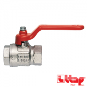 Кран шаровой латунь Ду65 вр/вр полнопроходной рычаг ITAP 090