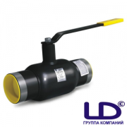 Кран шаровой сталь Ду80 Ру25 п/приварку Н/П рукоятка LD