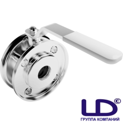 Кран шаровой сталь Стриж Ду65 Ру16 оц межфл рукоятка LD Кран шаровой сталь Стриж Ду65 Ру16 оц межфл рукоятка LD