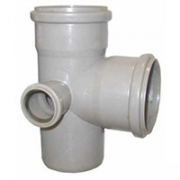 Крестовина ПП 110х110х50/90 2/плоскостн безнап правая в/к серая Политэк