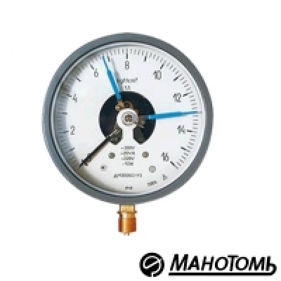 Манометр электроконтактный/сигнализирующий ДМ2010Сг 1,6 МПа Дк100 М20х1,5 радиальный VI исполнение Манотомь Манометр электроконтактный/сигнализирующий ДМ2010Сг 1,6 МПа Дк100 М20х1,5 радиальный VI исполнение Манотомь