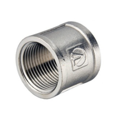 Муфта латунь никель Ду32 Муфта латунь никель Ду32