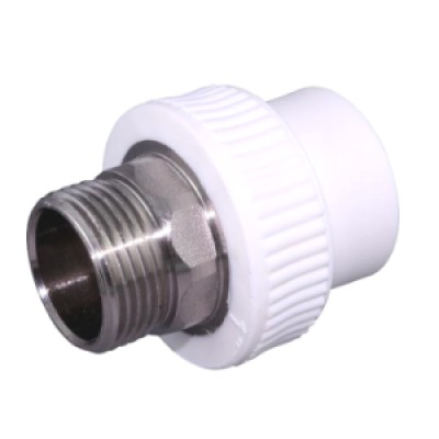 Муфта PP-R комбинир 32х1" нр под ключ белая Муфта PP-R комбинир 32х1" нр под ключ белая