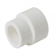 Муфта PP-R переходная 32х20 сварка наруж/внутр белая Политэк (50шт)