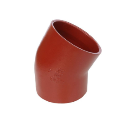 Отвод чугун SML 80/45 б/раструбный Отвод чугун SML 80/45 б/раструбный