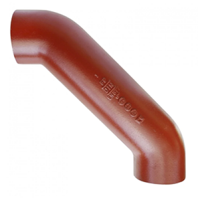 Отвод чугун SML двойной с успокоительным участком (250 мм) 100/88 б/раструбный Отвод чугун SML двойной с успокоительным участком (250 мм) 100/88 б/раструбный