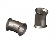 Отвод чугун ВЧШГ ОР Ду150 с ЦПП 15гр Тайтон 