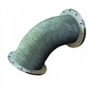 Отвод фланцевый чугун ВЧШГ ОФ Ду200 с ЦПП 45гр 