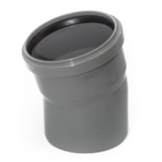 Отвод ПП 50/15 безнап в/к серый Политэк