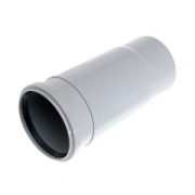 Патрубок компенсац ПП 110 безнап в/к серый Политэк