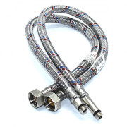 Подводка гибкая M10-H1/2" L=0,4м пара 
