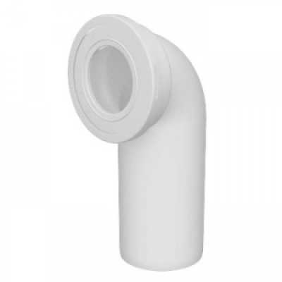 Присоединение к унитазу ПП 110/90 в/к белое Политэк Присоединение к унитазу ПП 110/90 в/к белое Политэк