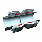 Раструб двойной компенсационный чугун ВЧШГ ДРК Ду150 