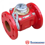 Счетчик импульсный г/в турбинный ВСТН Ру16 Ду125 +150С L=250мм фл 100л/имп Тепловодомер