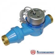 Счетчик импульсный х/в крыльчатый одноструйный ВСХНд Ру16 Ду40 +50С L=300мм НР 100л/имп Тепловодомер