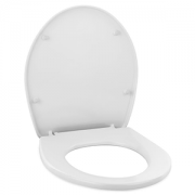 Сиденье дюропласт для унитаза Lyra белый петли пластик Jika 