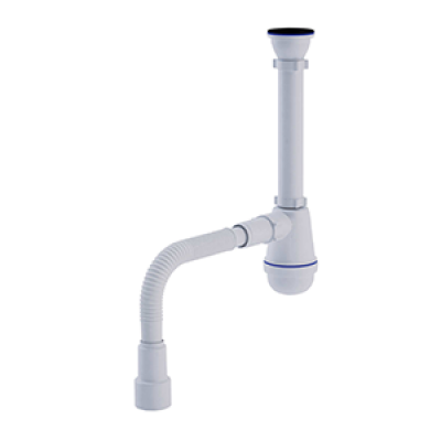 Сифон для умыв/мойки С1015 1 1/4"х40 с гибк/трубой 40х40/50 Ани Сифон для умыв/мойки С1015 1 1/4"х40 с гибк/трубой 40х40/50 Ани