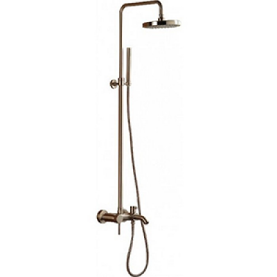 Смеситель д/душа L2452 одноручный б/излива кер/картридж штанга с тропическим душем Ledeme Смеситель д/душа L2452 одноручный б/излива кер/картридж штанга с тропическим душем Ledeme