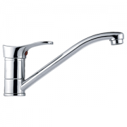 Смеситель д/мойки L4814 одноручный длин/излив кер/картридж Ledeme