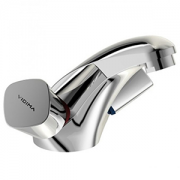 Смеситель д/умыв двуручный Квадро короткий излив Vidima BA243AA 