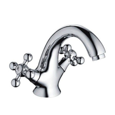 Смеситель д/умыв L1019 двуручный литой излив кер/затвор Ledeme Смеситель д/умыв L1019 двуручный литой излив кер/затвор Ledeme