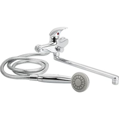 Смеситель д/ванны одноручный Орион длин/излив кер/картридж Vidima B4225AA/ВА005АА Смеситель д/ванны одноручный Орион длин/излив кер/картридж Vidima B4225AA/ВА005АА