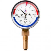 Термоманометр ТМТБо (0-1,6 МПа) Дк80 G1/2" +150С осевой Росма 