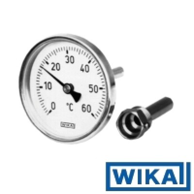 Термометр биметалл А 5001 Дк80 L=100мм G1/2" +200С осевой Wika Термометр биметалл А 5001 Дк80 L=100мм G1/2" +200С осевой Wika